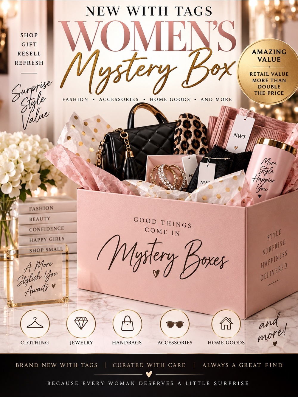 New With Tags Women’s Curated Mystery Box